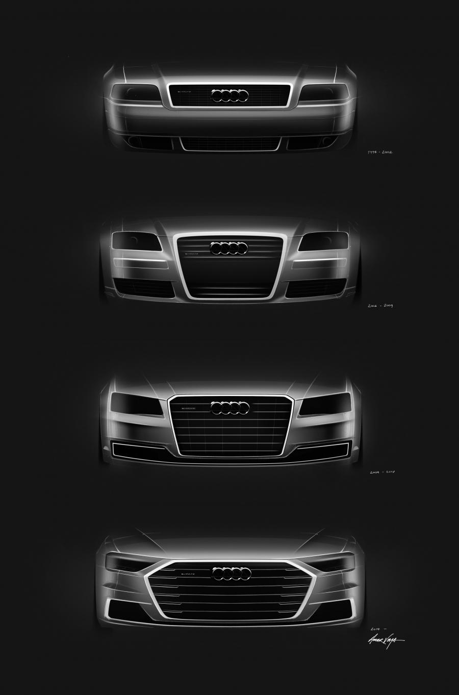 Эскиз Audi A8 50 TDI Quattro (D5) 2017 года  (WW) (фото 81 из 89)